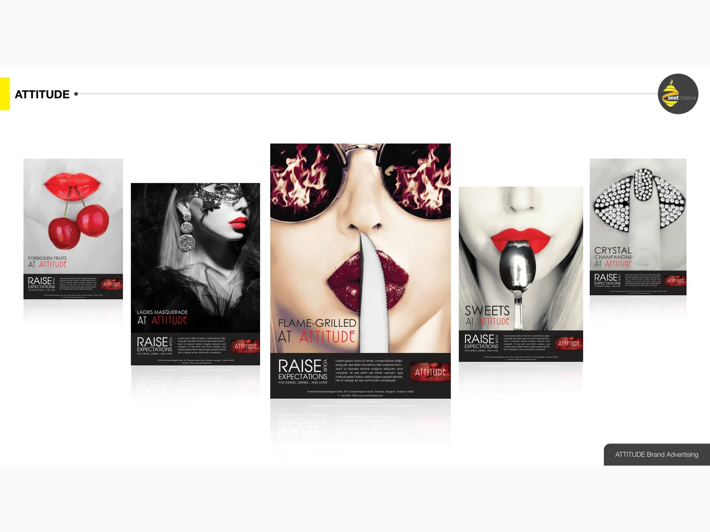 ATTITUDE Restaurant Brand System case study hero visual