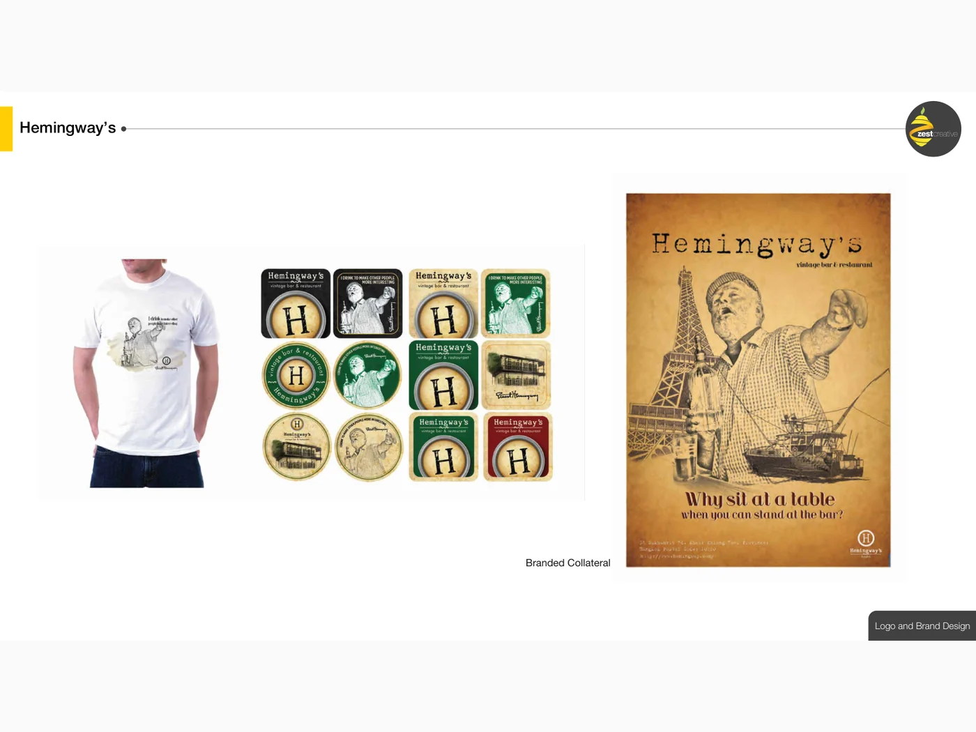 Hemingway’s Vintage Bar & Restaurant selected project visual page 33