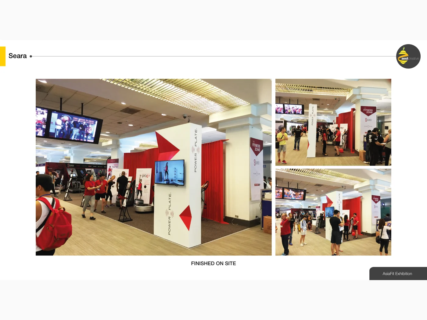 Seara AsiaFit Exhibition case study hero visual