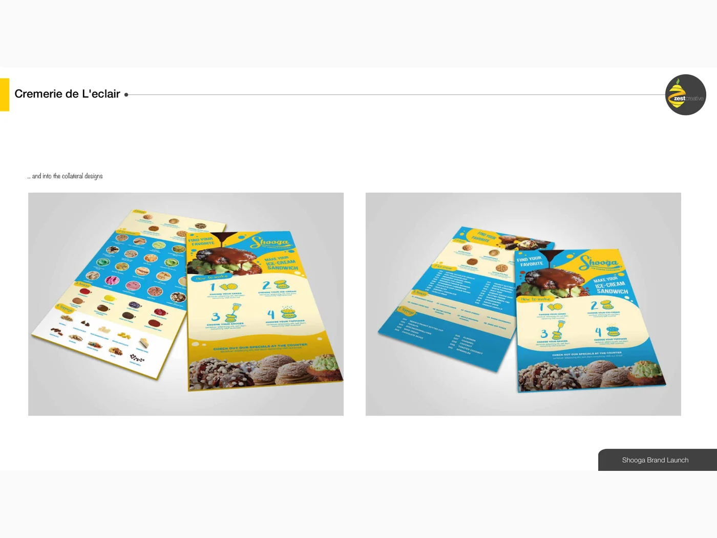 Shooga Confectionary case study hero visual
