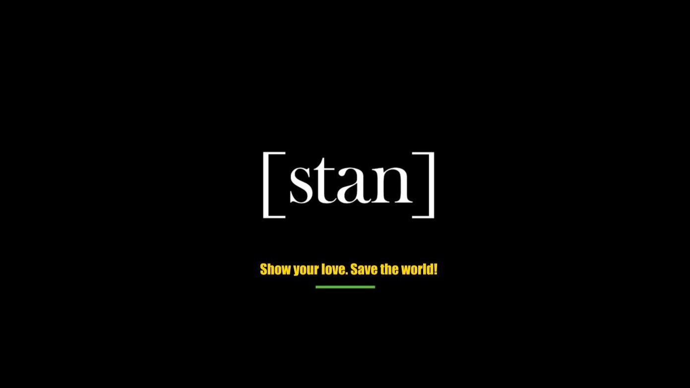 [stan] campaign identity image used for the digital launch case study