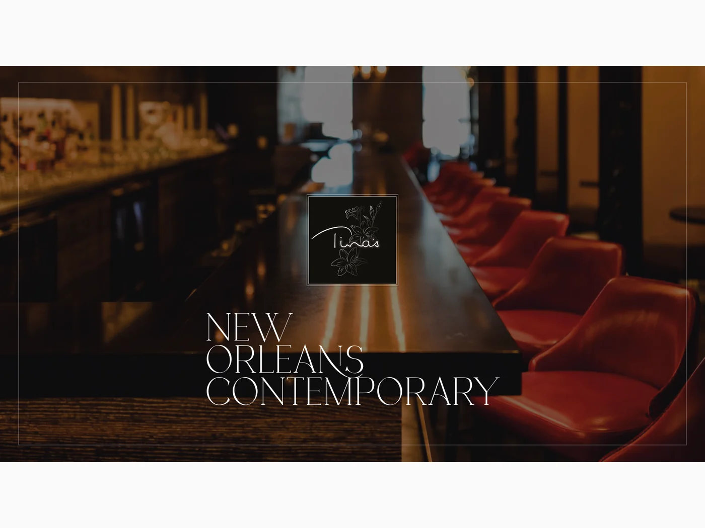 Tina’s New Orleans Contemporary case study hero visual